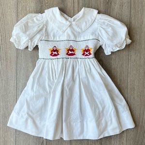 Toddler Girl Smocked Dress
